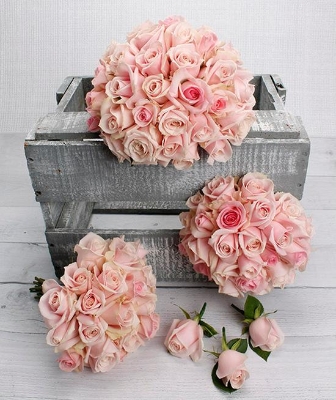 Baby Pink Rose Package