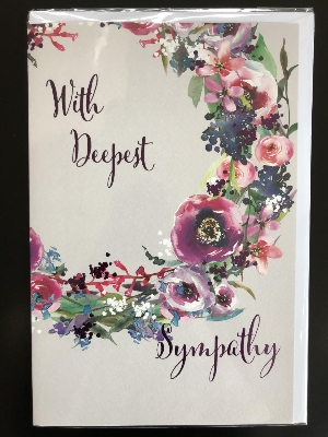 With Deepest Sympathy   Card