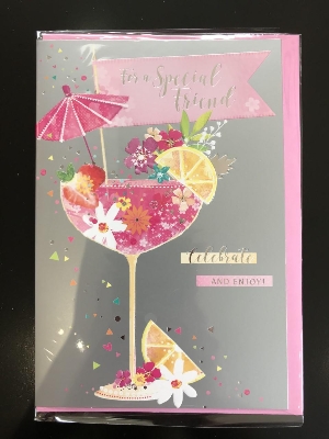 For a Special Friend   Birthday Card